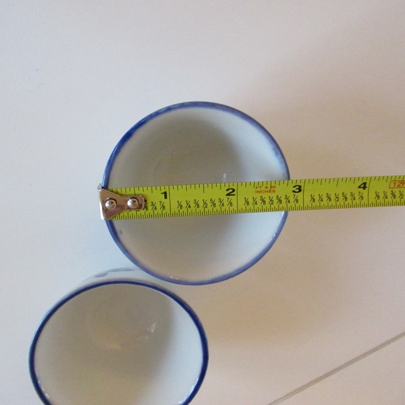 Oriental Sake/Tea cups set 2 - Picture 6 of 6